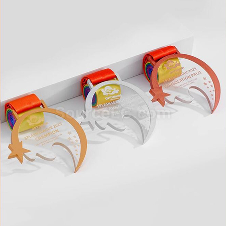 Customization Coloured Medal Promotional Products
