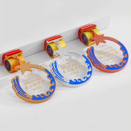 Customization Coloured Medal Promotional Products