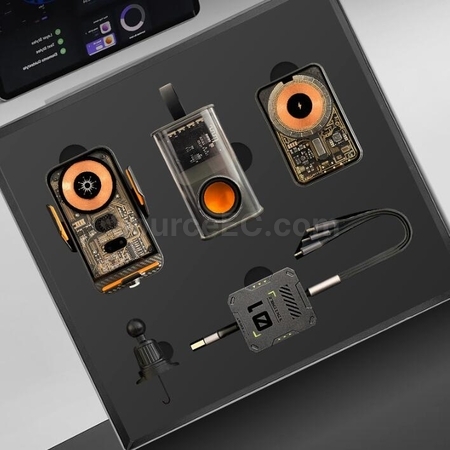 Customization Mecha Transparent Style Wireless Bluetooth Speaker Set Promotional Products