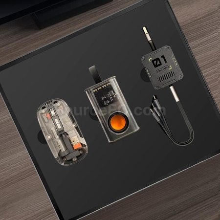 Customization Mecha Transparent Style Wireless Bluetooth Speaker Set Promotional Products