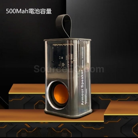 Customization Mecha Transparent Style Wireless Bluetooth Speaker Set Promotional Products
