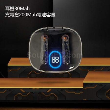 Customization Mecha Transparent Style Wireless Bluetooth Speaker Set Promotional Products