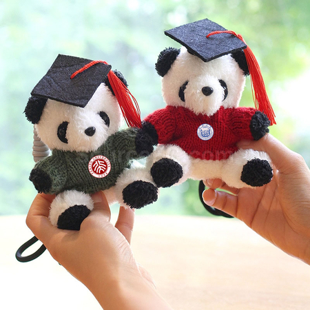 Customization Graduation Bear Keychain Promotional Products