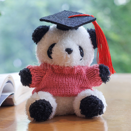 Customization Graduation Bear Keychain Promotional Products