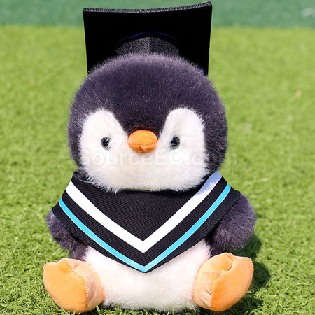 Customization Graduation Penguin Toy Promotional Products