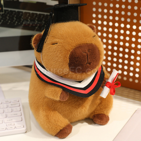 Customization Graduation Capybara Toy Promotional Products