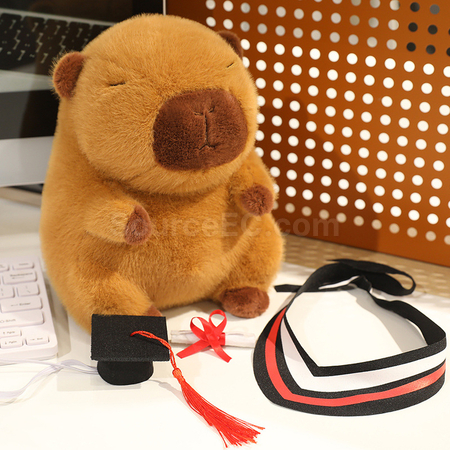 Customization Graduation Capybara Toy Promotional Products