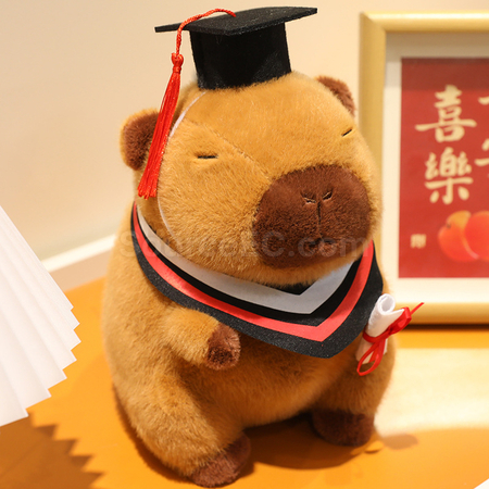 Customization Graduation Capybara Toy Promotional Products