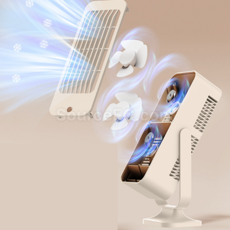 Customization Dual-blade USB desktop fan Promotional Products