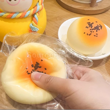Customization Fluid Egg Yolk Puff Stress Ball Promotional Products