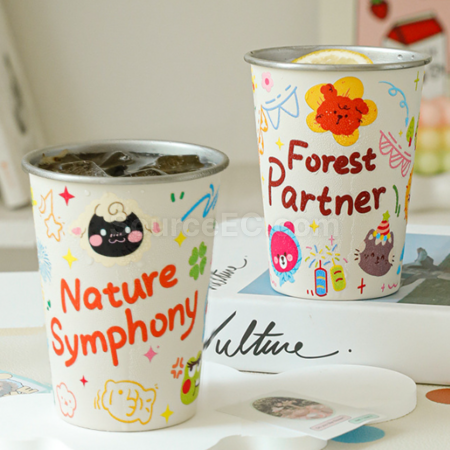 Customization 304 Stainless Steel Cola Cup Mug Promotional Products