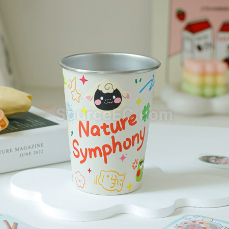 Customization 304 Stainless Steel Cola Cup Mug Promotional Products
