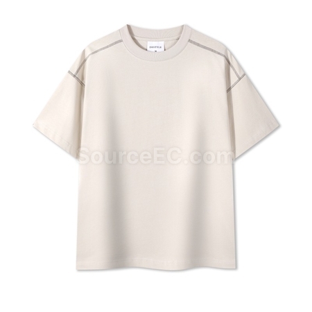 Customization Contrasting Color Summer T-shirt Promotional Products