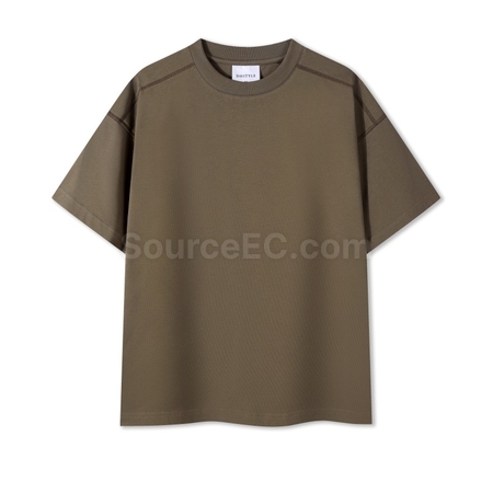 Customization Contrasting Color Summer T-shirt Promotional Products