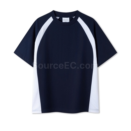 Customization Contrasting Color Summer T-shirt Promotional Products