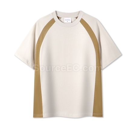 Customization Contrasting Color Summer T-shirt Promotional Products