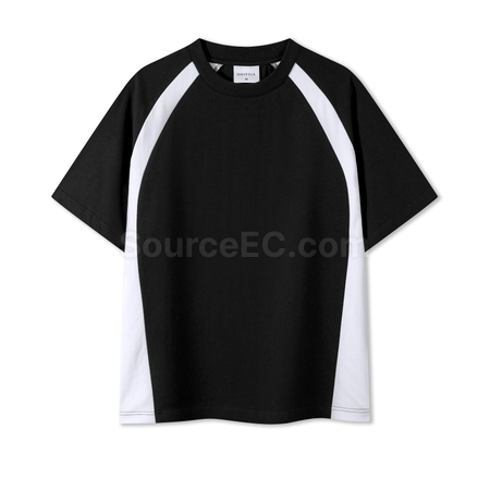 Customization Contrasting Color Summer T-shirt Promotional Products