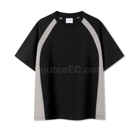 Customization Contrasting Color Summer T-shirt Promotional Products