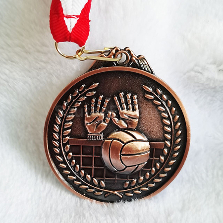 Customization Volleyball Metal Medal Promotional Products
