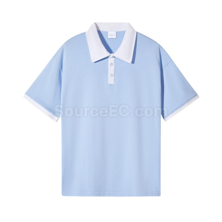 Customization Contrasting Color Summer POLO Shirt Promotional Products