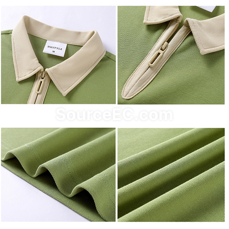 Customization Zipper Polo Shirt Promotional Products