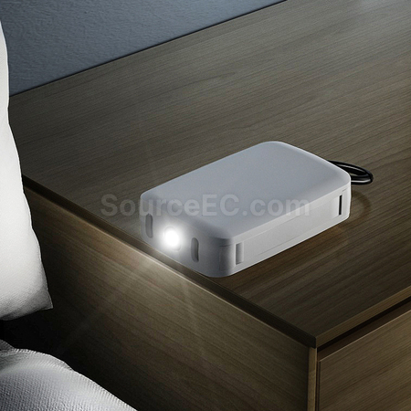 Customization Keychain Power Bank With Lamp Promotional Products