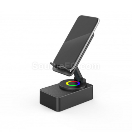 Customization 360-Degree Rotating Speaker Power Bank Stand Promotional Products