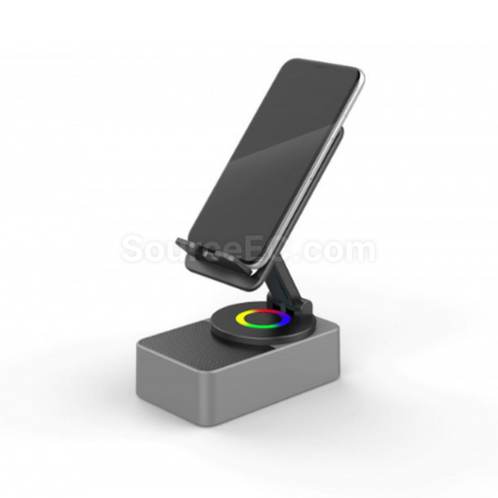 Customization 360-Degree Rotating Speaker Power Bank Stand Promotional Products