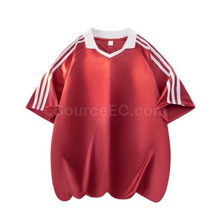 Customization  Three Stripes Polo Shirt Promotional Products