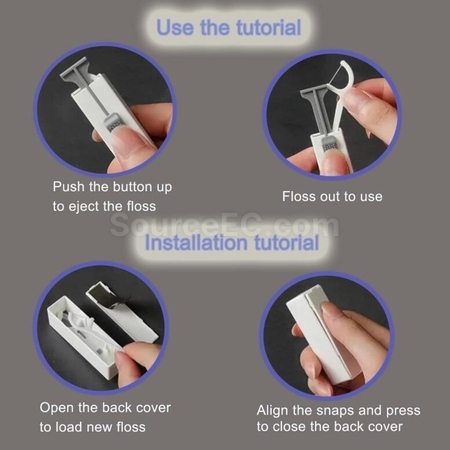 Customization 便携自动10支装牙线盒 Promotional Products
