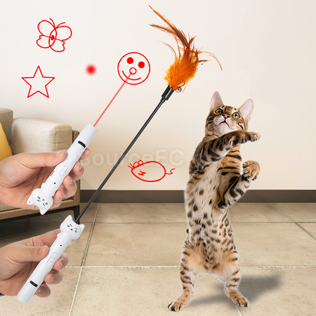 Customization Laser Pointer + Detachable Cat Teaser Promotional Products