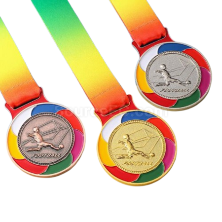 Customization Football Metal Medal Promotional Products