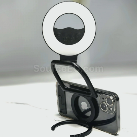 Customization Folding magnetic suction fill light mobile phone stand Promotional Products