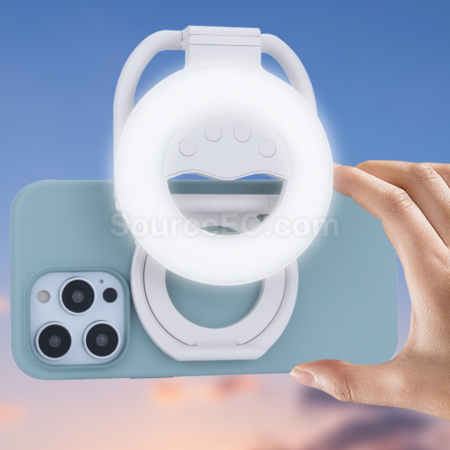 Customization Folding magnetic suction fill light mobile phone stand Promotional Products