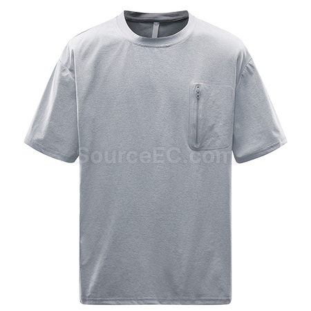 Customization Lightweight Breathable Sunscreen Quick - Drying Men's T - Shirt Promotional Products