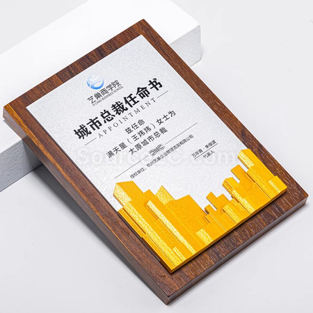 Customization Wooden Plaque Promotional Products