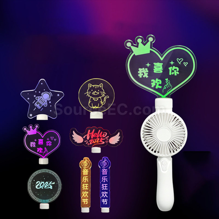 Customization Support Stick Hand Fan Promotional Products