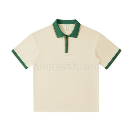 Customization Vintage Patchwork Polo Shirt Promotional Products