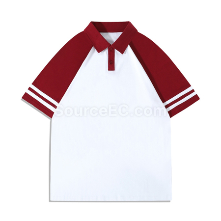 Customization Vintage Patchwork Polo Shirt Promotional Products