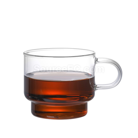 Customization Colored Glass Coffee Cup Promotional Products