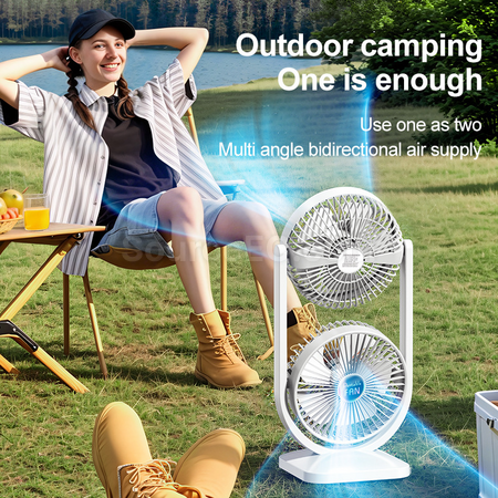 Customization Double Head Desktop Fan Promotional Products