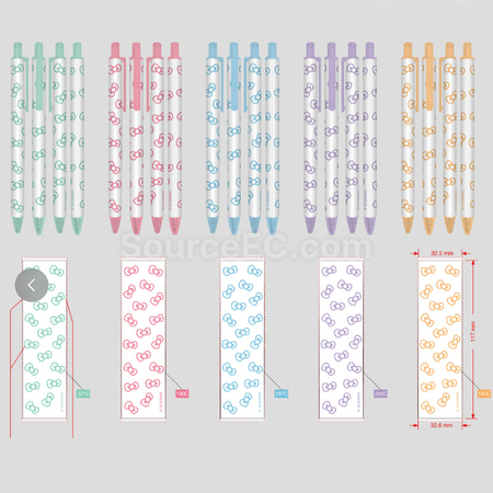 Customization Colorful Printing Advertise Pen Promotional Products