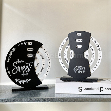 Customization Modern Rotating Desk Calendar  Promotional Products