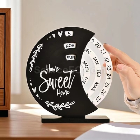 Customization Modern Rotating Desk Calendar  Promotional Products