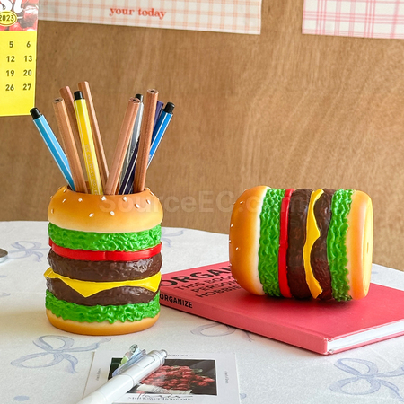 Customization Hamburger Pen Holder Promotional Products