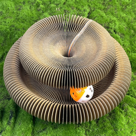 Customization Magnetic and versatile corrugated paper for organ - shaped cat scratchers Promotional Products