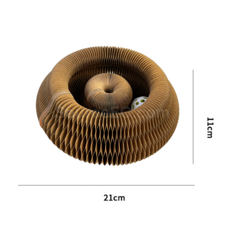 Customization Magnetic and versatile corrugated paper for organ - shaped cat scratchers Promotional Products