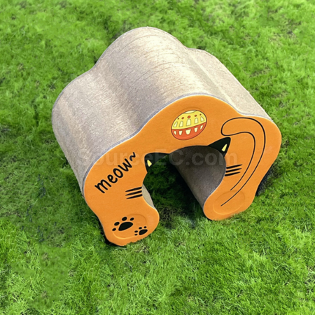 Customization Magnetic and versatile corrugated paper for organ - shaped cat scratchers Promotional Products
