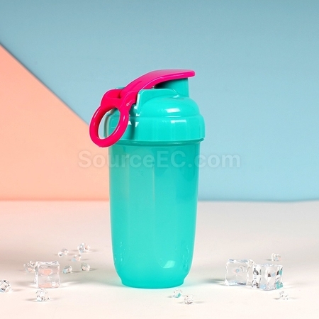 Customization Fitness 400ml Portable Plastic Shake Cup Promotional Products