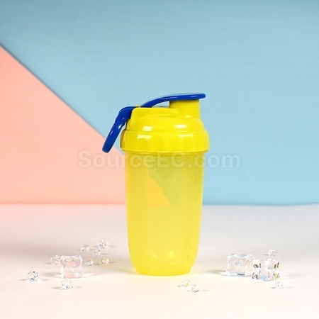 Customization Fitness 400ml Portable Plastic Shake Cup Promotional Products